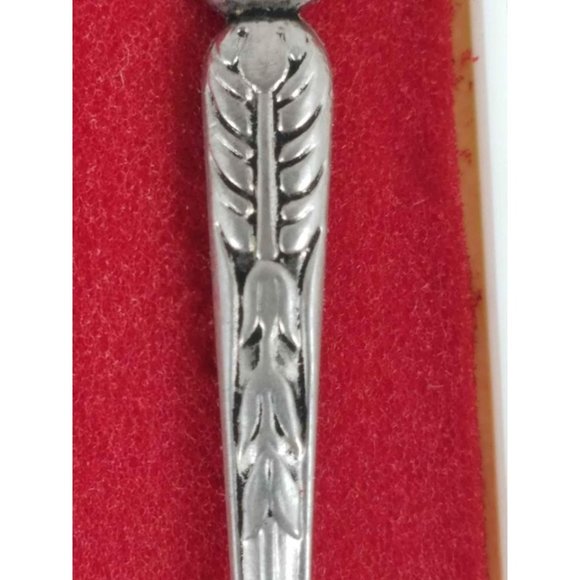 Vintage Collectible Marque Deposee Monaco Miniature Spoon 4" Long with Case - Picture 4 of 7